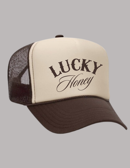 LUCKY HONEY TWO TONE TRUCKER HAT