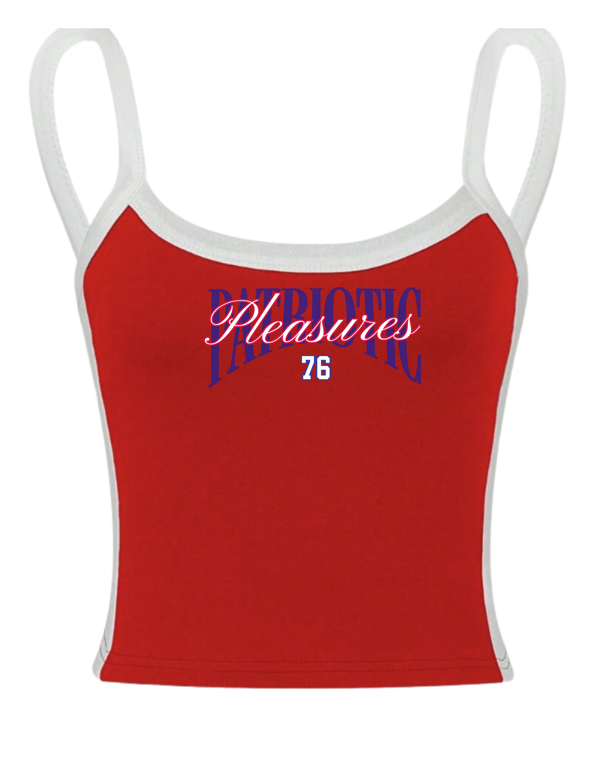 PATRIOTIC PLEASURES RED TANK – UNJADED